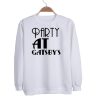 party at gatsby’s sweatshirt SS