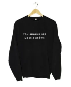 Billie Eilish You Should See Me in a Crown Sweatshirt SS