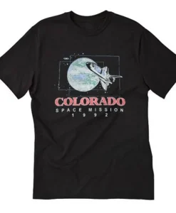 Colorado Space Mission 1992 T Shirt SS
