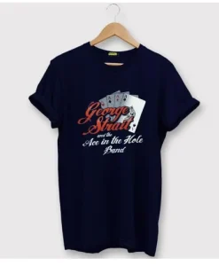 George Strait Navy Ace In the Hole Band T Shirt SS