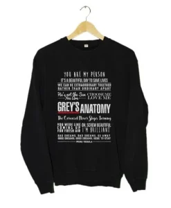 Greys Anatomy Quotes Unisex Heavy Blend Crewneck Sweatshirt SS