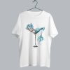 Mermaid And Cocktail Glass T Shirt SS