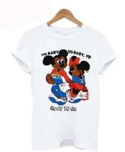 Mickey Minnie Yo Baby Yo Baby Good To Go T-Shirt SS