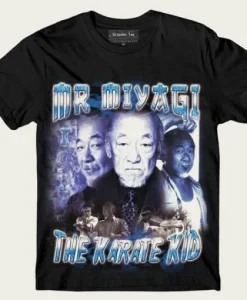 Mr Miyagi The Karate Kid Vintage T-Shirt SS