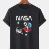 NASA Astronaut Alien t shirt SS