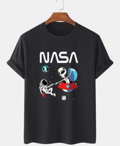 NASA Astronaut Alien t shirt SS