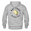 Not Your Breakfast Taco hoodie back SS