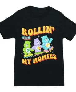 Rollin with My Homies Care Bears T Shirt SS