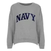Scandal Fit NAVY Grey Sweatshirt SS