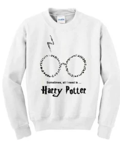 Sometimes All I Need Is Harry Potter Sweatshirt SS