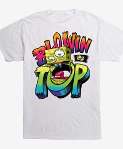 SpongeBob SquarePants Blowin’ My Top t shirt SS