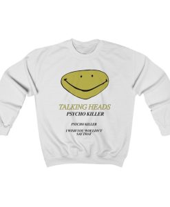 Talking Heads Psycho Killer Unisex Crewneck Sweatshirt SS
