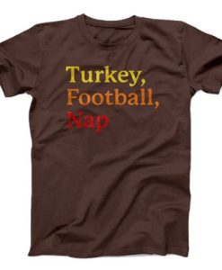 Turkey Football Nap t shirt SS