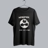 Woodstock Peace Love Music T Shirt SS