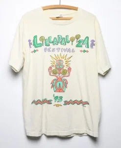 1993 Alice In Chains and Primus Lollapalooza Festival T Shirt SS