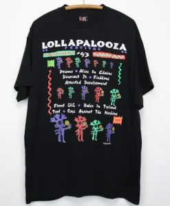 1993 Lollapalooza T Shirt SS