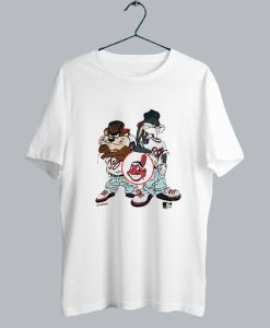 1993 Looney Toons Cleveland Indians T Shirt SS