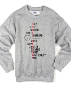 Grey Burke Webber Bailey Shepherd Sweatshirt SS