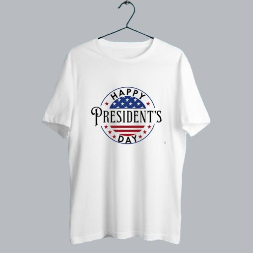 Happy American Presidents Day T Shirt SS