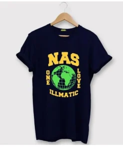 Nas One Love Illmatic T Shirt SS