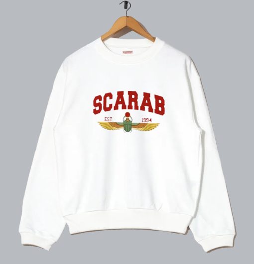 Scarlet Scarab Moon Sweatshirt SS