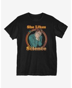 She Likes Science t shirt SS
