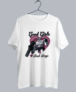 Transformer Good Girl Love Bad Boys T-Shirt SS