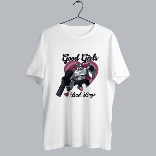 Transformer Good Girl Love Bad Boys T-Shirt SS