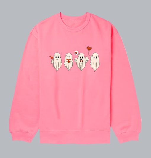 Valentines Ghost Sweatshirt SS