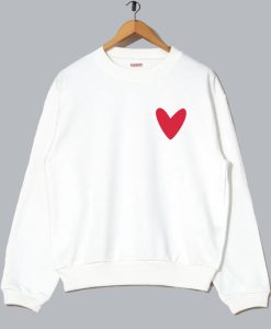 Valentines Heart Sweatshirt SS