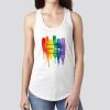 Watercolor LGBT Love Wins Rainbow Tank Top SS