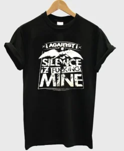 silence iz mine tshirt SS