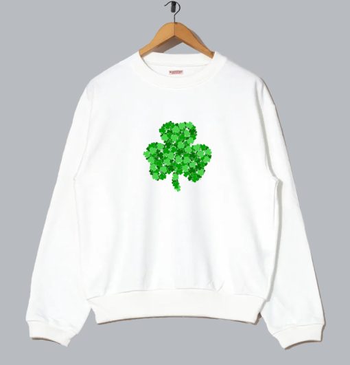 Lucky Clover St Patricks Day Sweatshirt SS