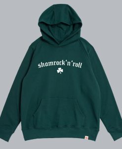 Shamrock n Roll On St Patrick's Day Hoodie SS