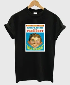 Alfred e Neuman For President T Shirt SS