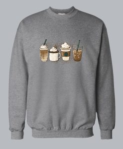Iced Coffee Latte Sweatshirt SS