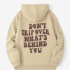 Dont Trip Over Hoodie Back SS