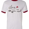 Love Is All You Need Ringer T Shirt SS