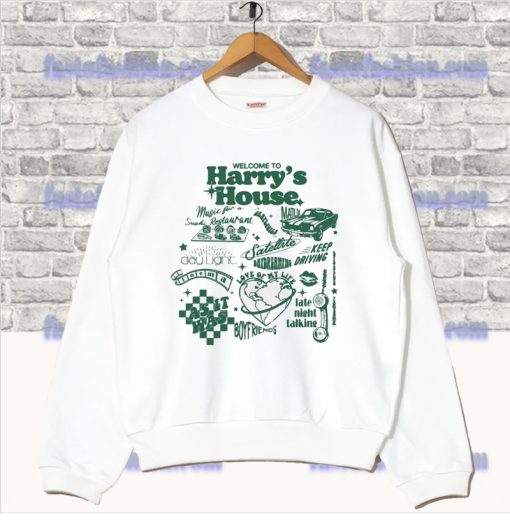 Vintage Harrys House Tracklist Sweatshirt SS