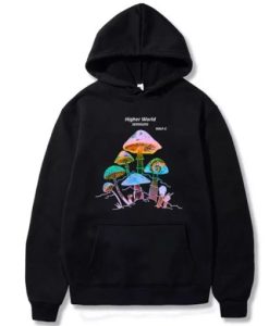 Mushroom Higher World Harajuku hoodie SS