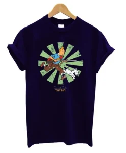Tintin Retro Japanese T-Shirt SS