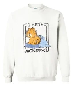 Garfield I Hate Monday Sweatshirt SS