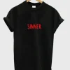 Sinner T Shirt SS