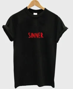 Sinner T Shirt SS