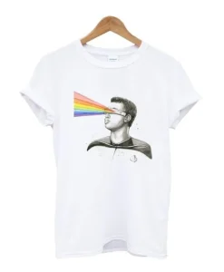 Star Trek Geordi Reading Rainbow T-Shirt SS