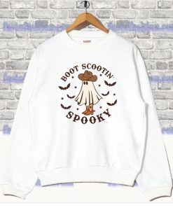 Boot Scootin Spooky Halloween Sweatshirt SS