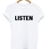 Listen T-Shirt SS