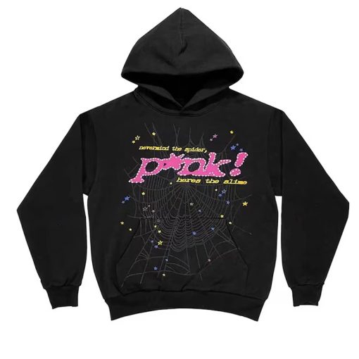 Nevermind The Spider Pink Hoodie SS