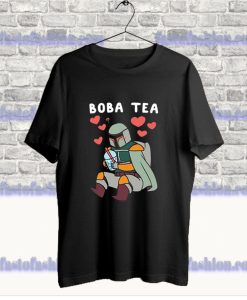 Boba Fett Drink Boba Tea T-Shirt SS