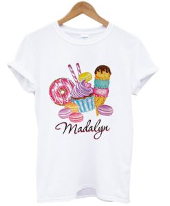 Cupcake Ice Cream Donut Macaron Shirt SS